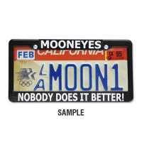 Custom License Frame US Size Black