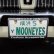 Photo2: Std. Custom License Plate Frame Black【MG058】 (2)