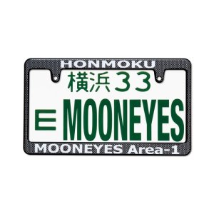 Photo2: Std. Custom License Plate Frame Carbon Fiber Look【MG058】