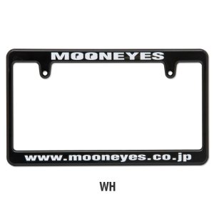 Photo5: Standard MOONEYES License Plate Frame Black 【MG058】