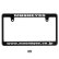 Photo5: Standard MOONEYES License Plate Frame Black 【MG058】 (5)