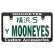 Photo3: Std. Custom License Plate Frame Black【MG058】 (3)