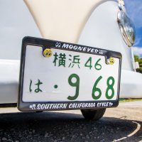 Standard Southern California Style License Plate Frame【MG058】