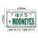 Photo4: Standard MOONEYES License Plate Frame Chrome【MG058】 (4)