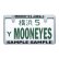Photo2: Std. Custom License Plate Frame Chrome【MG058】 (2)