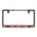 Photo2: Raised Clay Smith Logo License Plate Frame for JPN size (2)