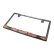 Photo3: Raised Clay Smith Logo License Plate Frame for JPN size (3)