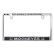 Photo2: Raised MOONEYES Logo Chrome License Plate Frame for JPN size (2)