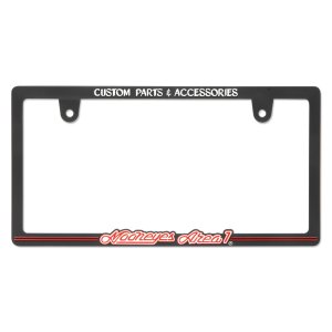 Photo2: Raised MOONEYES Area-1 Logo Skinny License Plate Frame JPN size