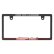 Photo2: Raised MOONEYES Area-1 Logo Skinny License Plate Frame JPN size (2)
