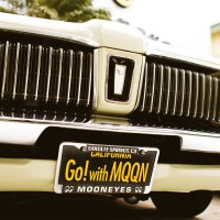 MOONEYES California Steel License Plates Go! with MQQN