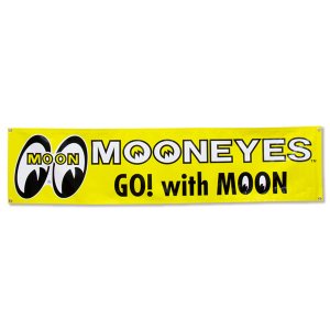 Photo2: MOON Vinyl Banner