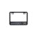 Photo2: 【50cc〜125cc】MOONEYES License Plate Frame for Small Motorcycle Black (2)