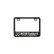 Photo2: 【50cc〜125cc】MOON Equipped License Plate Frame for Small Motorcycle Black (2)