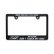 Photo2: Black License Frame for Motorcycle "LOOK" (2)