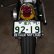 Photo2: Original Custom License Plate Frame Black for Motorcycle (2)