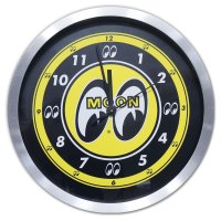 MOON Aluminum Wall Clock