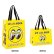 Photo6: MOON Eyeball Eco Tote Bag M (6)