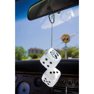 Photo5: MOON Mini Fuzzy Dice
