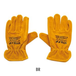 Photo5: MOON Leather Work Gloves