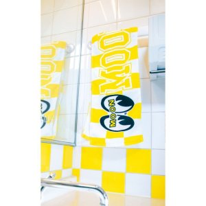 Photo2: MOON Checker Muffler Towel