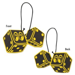 Photo3: MOON Twin Dice Air Freshener
