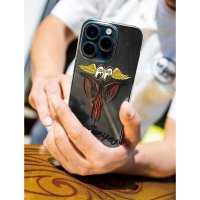 MOONEYES Fly With Pinstripe iPhone 15 Pro Hard Case