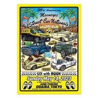 35th MOONEYES Street Car Nationals (R) 2023 Poster
