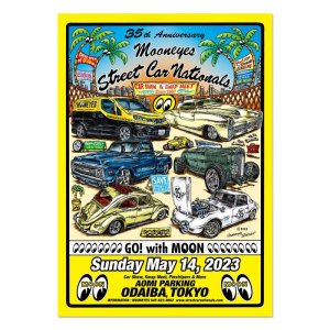 Photo1: 35th MOONEYES Street Car Nationals (R) 2023 Poster