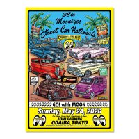 38th MOONEYES Street Car Nationals (R) 2026 Poster