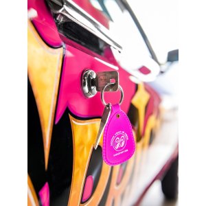 Photo3: MOON Shoehorn Key Ring
