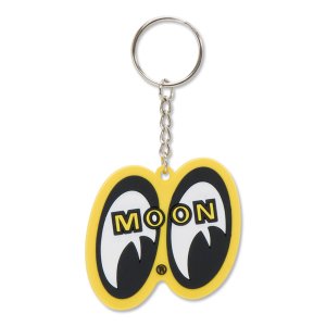 Photo2: MOON Yellow Eyeshape Key Ring