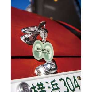 Photo3: MOON Eyeshape Key Ring Glow-in-the-Dark