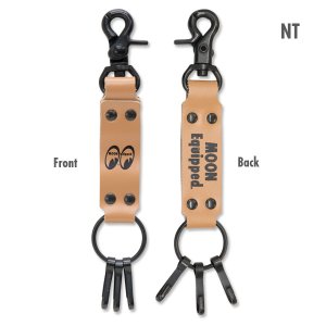 Photo3: MOON Equipped Leather Key Hook