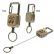 Photo2: MOON Equipped Square Reel Key Holder (2)