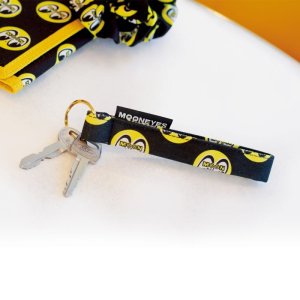 Photo2: MOON Fabric Key Ring