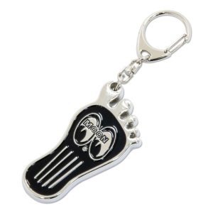 Photo3: MOONEYES Barefoot Gas Pedal Metal Keyring