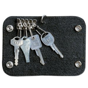 Photo6: MOON Leather Key Case