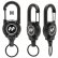 Photo4: MOON Equipped Carabiner Reel Key Ring (4)