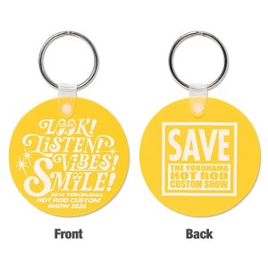 Photo2: HCS2026 LOOK! LISTEN! VIBES! SMILE! Key Ring