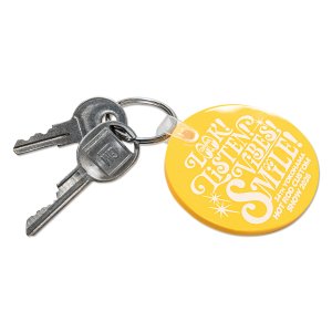 Photo1: HCS2026 LOOK! LISTEN! VIBES! SMILE! Key Ring