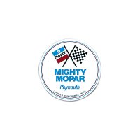 HOT ROD Sticker MIGHTY MOPAR Plymouth Parts Sticker