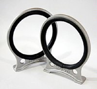 MOON Chopper Tank Brackets 5-inch for H-D
