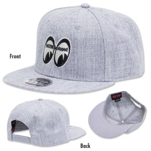 Photo2: MOON Equipped Flat Hat Visor Cap