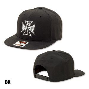 Photo4: MOON Equipped Iron Cross Flat Visor Hat