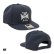 Photo3: MOON Equipped Iron Cross Flat Visor Hat (3)