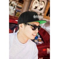 MOON Equipped Star Flat Visor Hat