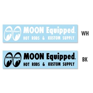 Photo1: MOON Equipped Logo Sticker