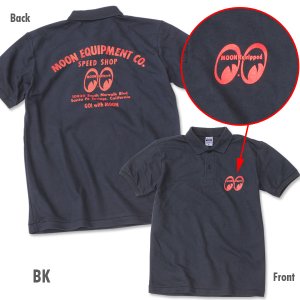Photo6: MOON Equipped Speed Shop Polo Shirt