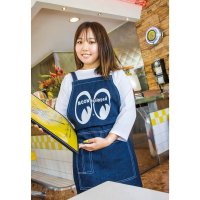 MOON Equipped Canvas Apron Denim